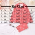 thumbnail image 3 of Leodye Famille Simulation Soie Décontractée Tenue de Noël Parent-Enfant Chaude Imprimée Vêtements de Maison Pyjama Deux Pièces Rouge G(L), 3 of 3