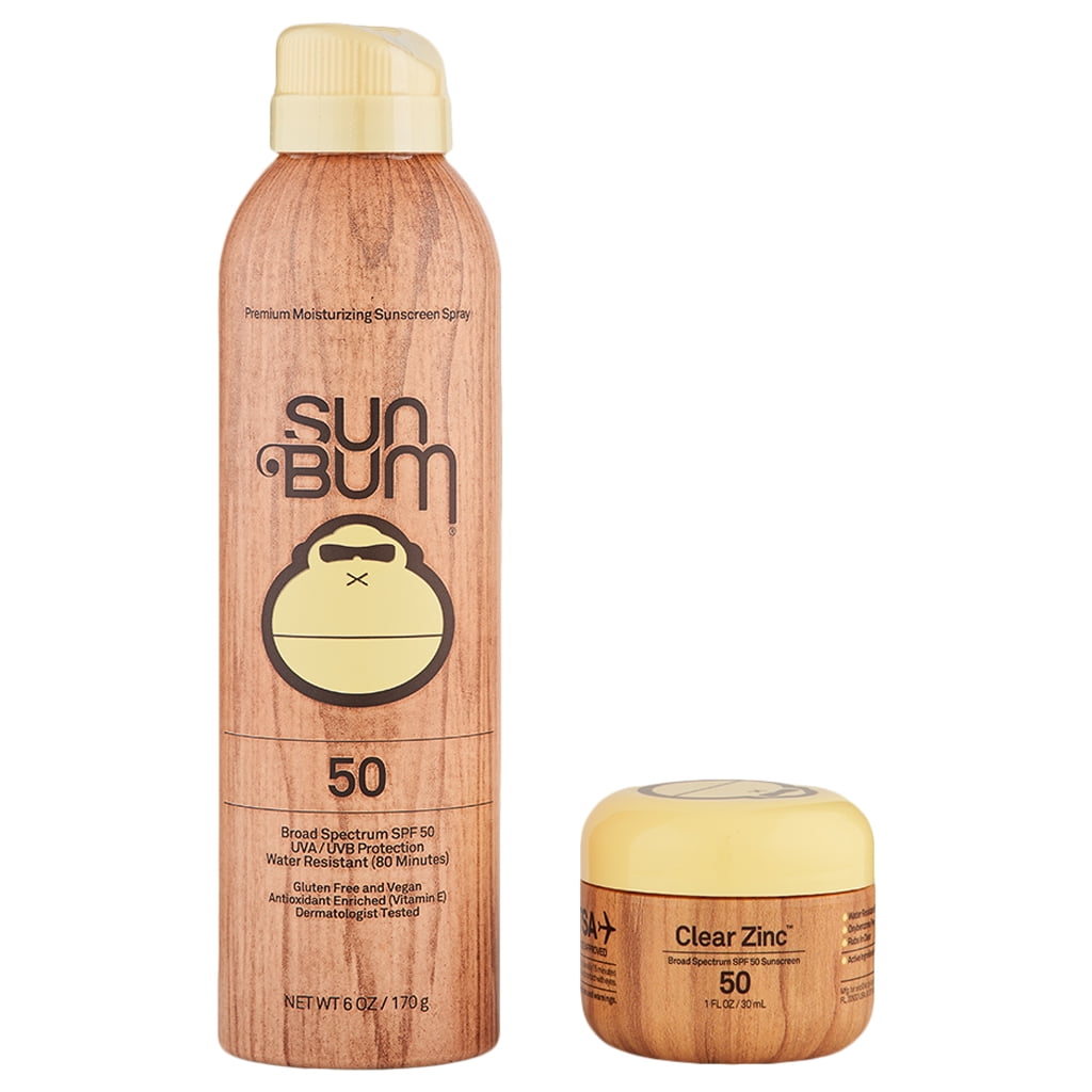 Sun Bum SPF 50 Sunscreen Spray 6 Oz SPF 50 Clear Zinc Oxide Walmart Sun Bum SPF 50 Sunscreen Spray 6 Oz SPF 50 Clear Zinc Oxide Walmart