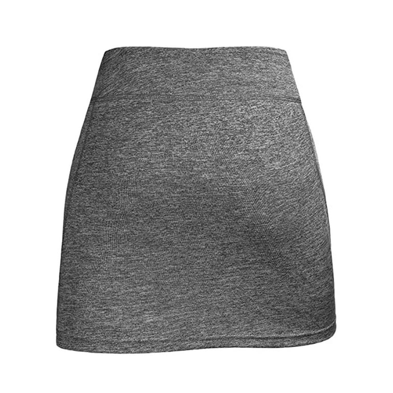 Silver metallic 2024 skirt yoga