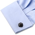 thumbnail image 3 of Men's Volume Tone Dial Cufflinks, 3 of 4