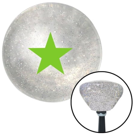 American Shifter Green Rear Admiral Lower Half Clear Retro Metal Flake Shift Knob with M16 x 1.5 Insert Brody