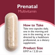 Celebrate Vitamins Bariatric Prenatal Vitamins with Folate (Folic Acid), Vitamin A, Iron, and Choline, 60 count