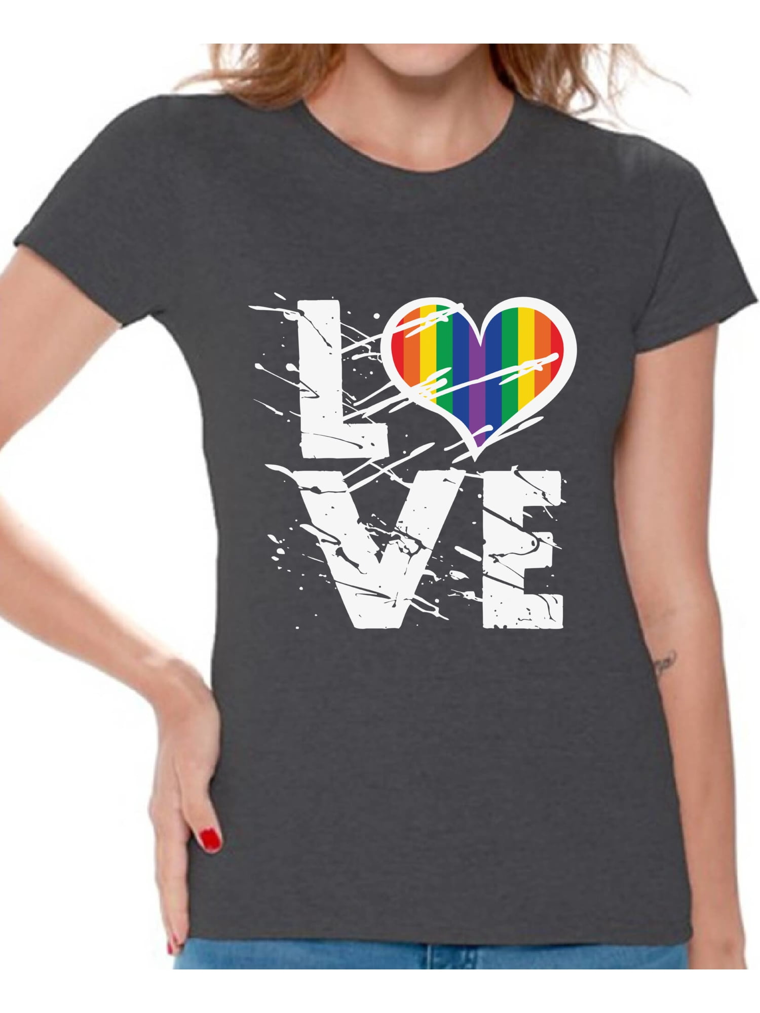 Teeecho Love Is Love Lgbt Pride Gift For Gay Lesbian