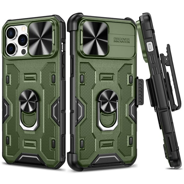 Funda para teléfono móvil VEGO iPhone 13/12 Pro Max, verde