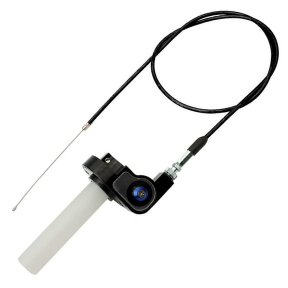 Throttle Grip Motorcycle 22mm CNC Aluminum Quick Twister with Throttle Cable for 50cc-250cc Dirt Bike Motorbikes Accessory