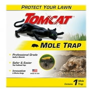 Tomcat Mole Trap, Innovative and Effective Mole Remover Trap Kills Without Drawing Blood, 1 Trap