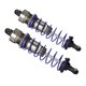 thumbnail image 1 of M Buder 2pcs Amortiguador de Metal Damper para 1/10 RC Car Spare Parts Accesorio, Resorte Púrpura, Longitud 105mm / 4.13 inches, Alta Resistencia y Duradero, Juguetes de Control Remoto, 1 of 9