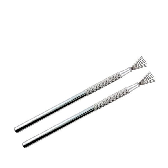 Herramienta de texturizado para modelado de arcilla COMIART, 2 piezas, alambre tipo pluma