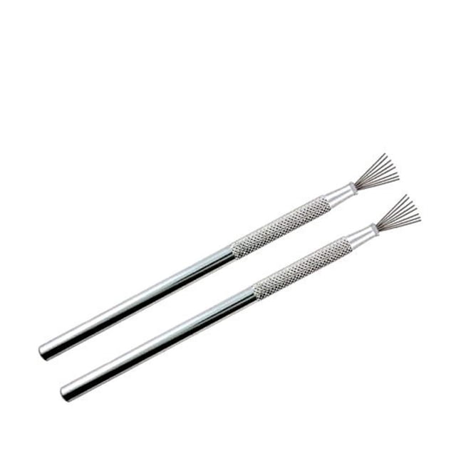Herramienta de texturizado para modelado de arcilla COMIART, 2 piezas, alambre tipo pluma