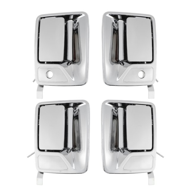 Juego de Manijas de Puerta Exterior Cromadas Únicas para Ford F250 F350 F450 F550 1999-2016 para Ford Excursion 2000-2005 Manijas de Puerta Exteriores No. 7C3Z2522405AA