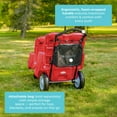 thumbnail image 5 of Foundations Gaggle Parade 4-Seat Buggy Stroller, Durable Quad Daycare Stroller with Safety Harness, Red, 5 of 8