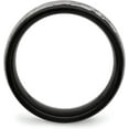 thumbnail image 3 of Chisel Stainless Steel Brushed Black IP-plated 8.2mm Grooved Band - Ring Size 12.5-7.8gm, 3 of 8