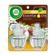 Air Wick Scented Oil Twin Refill Life Scents Paradise Retreat (Coconut/Almond Blossom/Cherry) 2 Ea (Pack of 3)