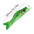 thumbnail image 1 of Outdoor Hanging Decorations Japanese Windsock Streamer Fish Flag Kite, Colorful Set for Home Garden Party Streamers Decorations, 1 of 2