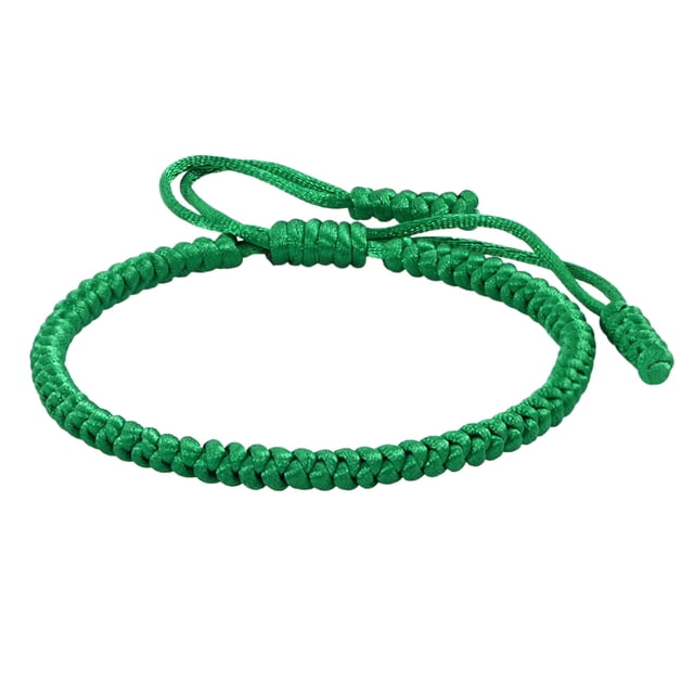 WIFKLSIIPG COLORFUL BLING Handmade Tibetan String Bracelet Adjustable Woven Rope Knot Friendship Bracelets for Mens Womens