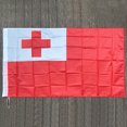 thumbnail image 1 of 90x150cm Tonga Flag 3x5 Feet Super Poly Football Flag Indoor Outdoor Polyester Flag, 1 of 5