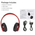 thumbnail image 5 of Bluetooth Headphones Noise Cancelling 3.5mm Wireless Bluetooth Headphones Folding ​Stereo Earphones,with 7 Colors LED Breathing Light, 5 of 13