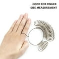 thumbnail image 5 of NIUPIKA Ring Sizer Measuring Tool Ring Sizing Mandrel Set Metal Measure Finger Gauge US Size 1-13 Jewelry Rings Size Tools Kit, 5 of 6