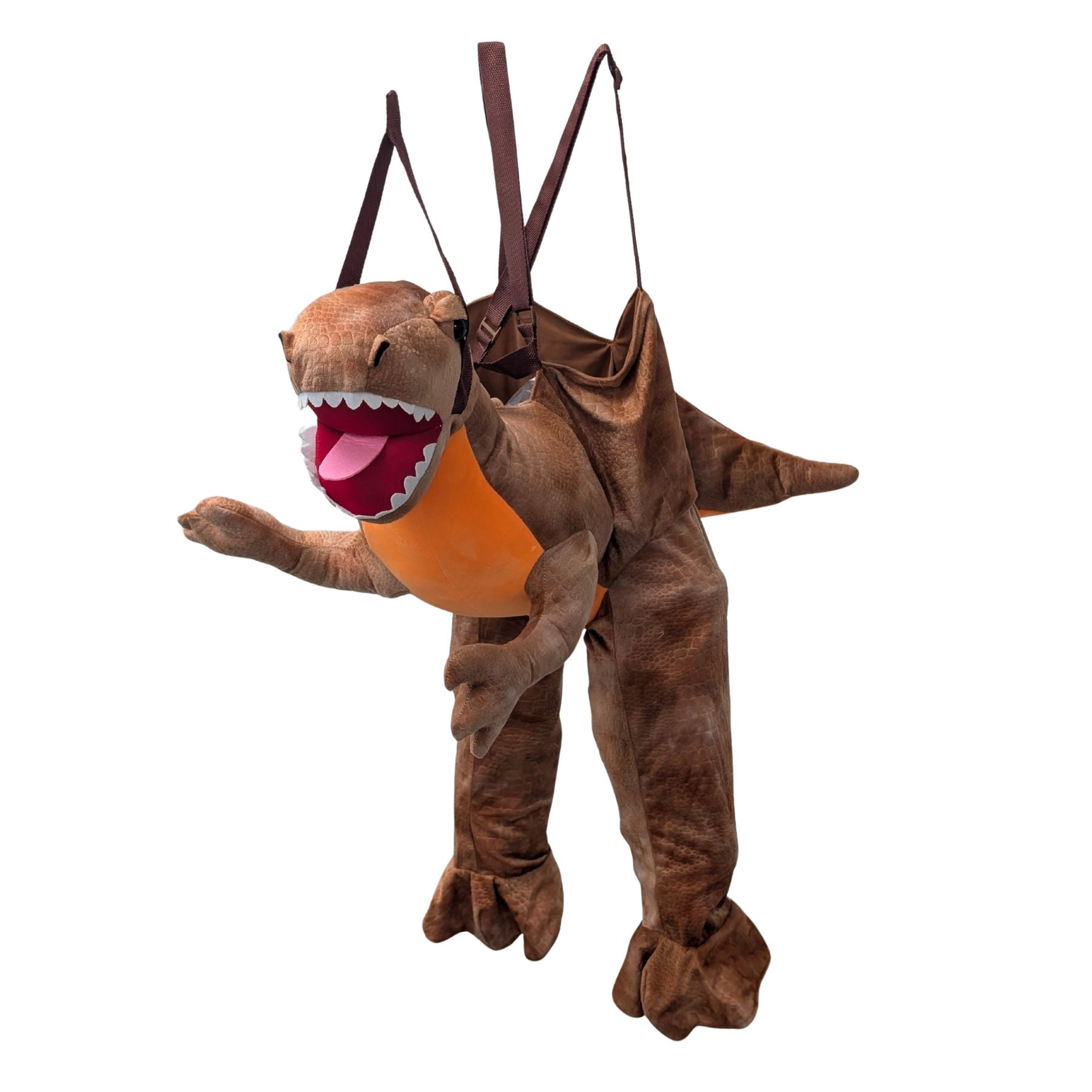 Bright Time Toys Brown Dinosaur Ride in Costume 3yrs+ unisex