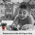 thumbnail image 4 of Replacement Part for Fisher-Price Little-People Advent Calendar Christmas Playset - HGP72 ~ Replacement Little Girl Figure Wearing Red and White Reindeer Outfit ~ Works Great with Many Sets!, 4 of 5