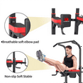 thumbnail image 2 of Power Tower Dip Station Workout equipment Pull up Bar for Home Gym Adjustable Height Strength Training Fitness Excercise Equipment,Load 680LBS, 2 of 7