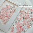 thumbnail image 1 of Embalaje de material mixto de camelia para uñas, decoración mixta de rosas, rosa, 1 of 1