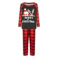 thumbnail image 2 of Nituyy Christmas Family Pajamas Matching Sets Christmas Sleepwear Pjs Outfit for Family Christmas Holiday, 2 of 10