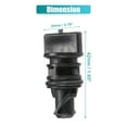 thumbnail image 4 of Unique Bargains 1pcs Tapón de Drenaje del Radiador para Chrysler 300 2000-2023 para Chrysler Cirrus 1997-2000 No.4644269, 4 of 6