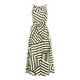 thumbnail image 5 of Puntoco Vestido De Mujer A Rayas Vestido Negro De Manga Corta Con Cuello Redondo Verde Xxl,Regalos Para Mujer Joven, 5 of 6