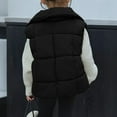 thumbnail image 5 of UQJfacai Girls Puffer Vest Kids Zip Up Padded Gilet Sleeveless Stand Collar Winter Warm Quilted Jackets Fashion Outerwear 4-14 Years, 5 of 8