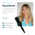 thumbnail image 2 of Gimme Beauty Round Brush - Blowout Brush with Vented Ceramic Barrel - For All Hair Types - Medium 43mm, 2 of 6