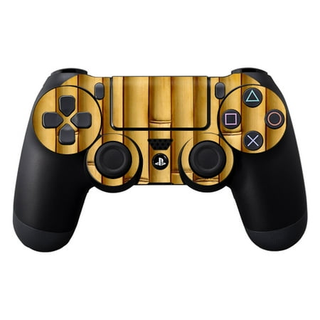 MightySkins Skin Compatible With Sony PlayStation DualShock PS4 Controller Case wrap cover sticker skins Bamboo