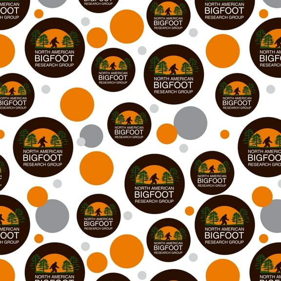 North American Bigfoot Research Group Premium Gift Wrap Wrapping Paper Roll