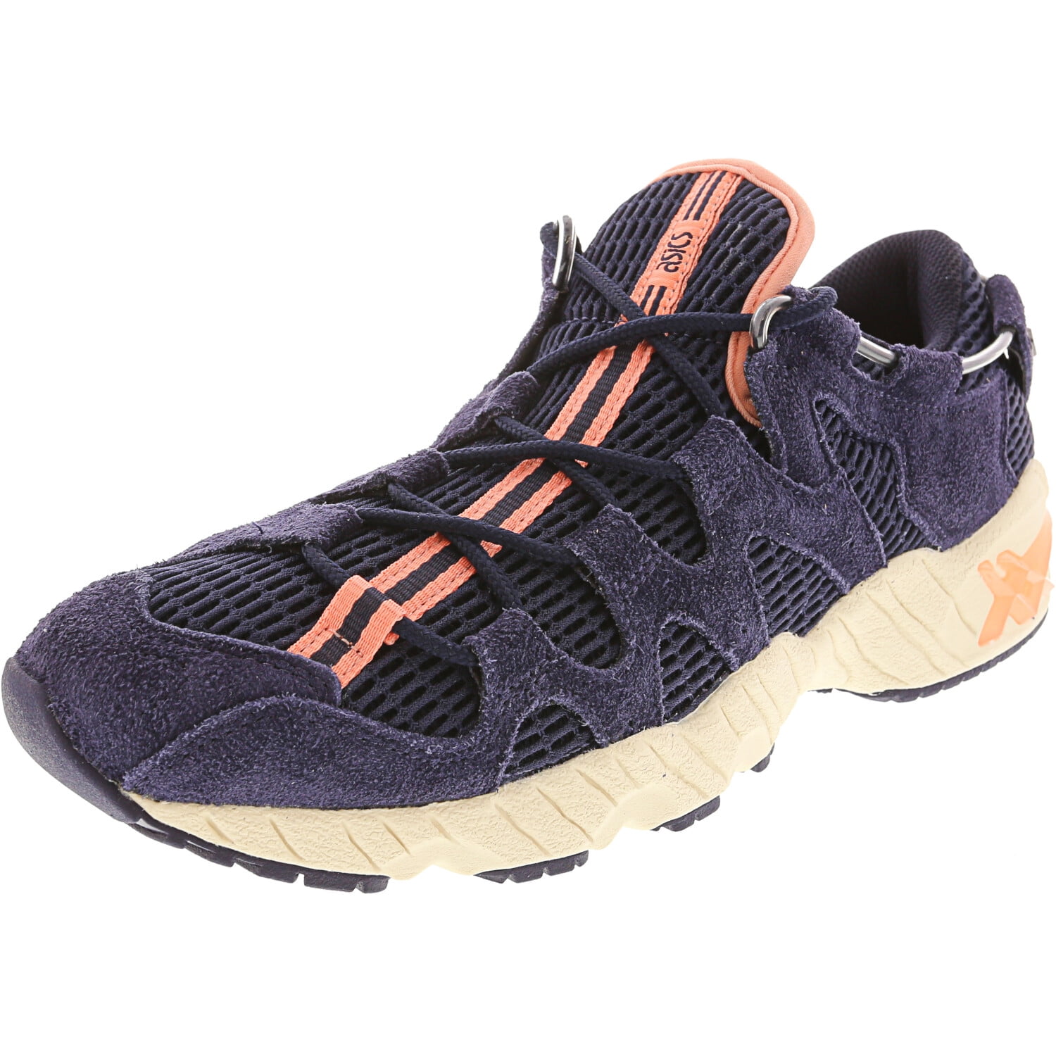 Asics Tiger Asics Tiger Men S Gel Mai Peacoat Ankle High Mesh Sneaker 8 5m Walmart Com Walmart Com