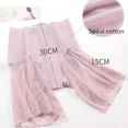 thumbnail image 3 of Ropa interior para mujer, pantalones cortos de seda helada de verano debajo de la falda, pantalones de seguridad, bragas de tiro alto hasta el muslo antirozaduras, pantalones antifricción, 3 of 5