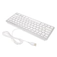 thumbnail image 4 of Ergonomic Ultra Thin 78 Keys Mini Keyboard, Comfortable Scissor Keys USB Wired Compact Gaming Keyboard For Desktop PC, For , For  Gamer, Plug And Play, 4 of 8
