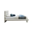 thumbnail image 5 of Meridian Furniture Deco Cream Boucle Fabric Full Bed, 5 of 6