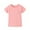 Pink, variant on Zanarzt Toddler Girls Summer T Shirts Cute Shirt Girls Short Sleeve T Shirts Short Sleeve Roundneck Solid Loose Basic Tees for Summer Purple,2-3 Years