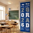 thumbnail image 5 of Class of 2026 Porch Signs Outdoor, Graduation Party Supplies Front Door, 1 Pair Hanging Grad Banners, 5 of 8