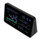 thumbnail image 3 of Detector de CO2 Detección precisa Datos en tiempo real Monitor de calidad del aire para oficina en casa Detección de temperatura y humedad Negro, 3 of 10