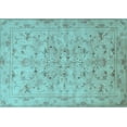 thumbnail image 1 of Ahgly Company Indoor Rectangle Persian Light Blue Traditional Area Rugs, 6' x 9', 1 of 4