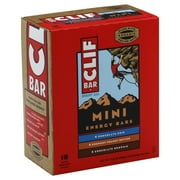 Clif Bar Mini Energy Bars, Variety Pack, Chocolate Chip, Crunchy Peanut Butter, Chocolate Brownie, 18ct, 1 oz