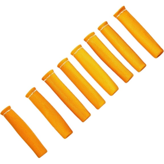 labwork Orange 8pcs 1200°Spark Plug Wire Boots Heat Shield Protector Sleeve Replacement for SBC BBC