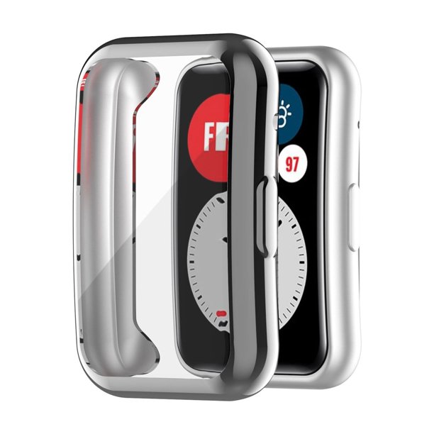 TPU Protector Compatible con Smartwatches Cobertura Completa Electrochapado Gel Suave