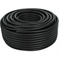thumbnail image 2 of 20 Ft 1/4" Split Wire Loom Conduit Polyethylene Tubing Black Color Sleeve Tube, 2 of 4