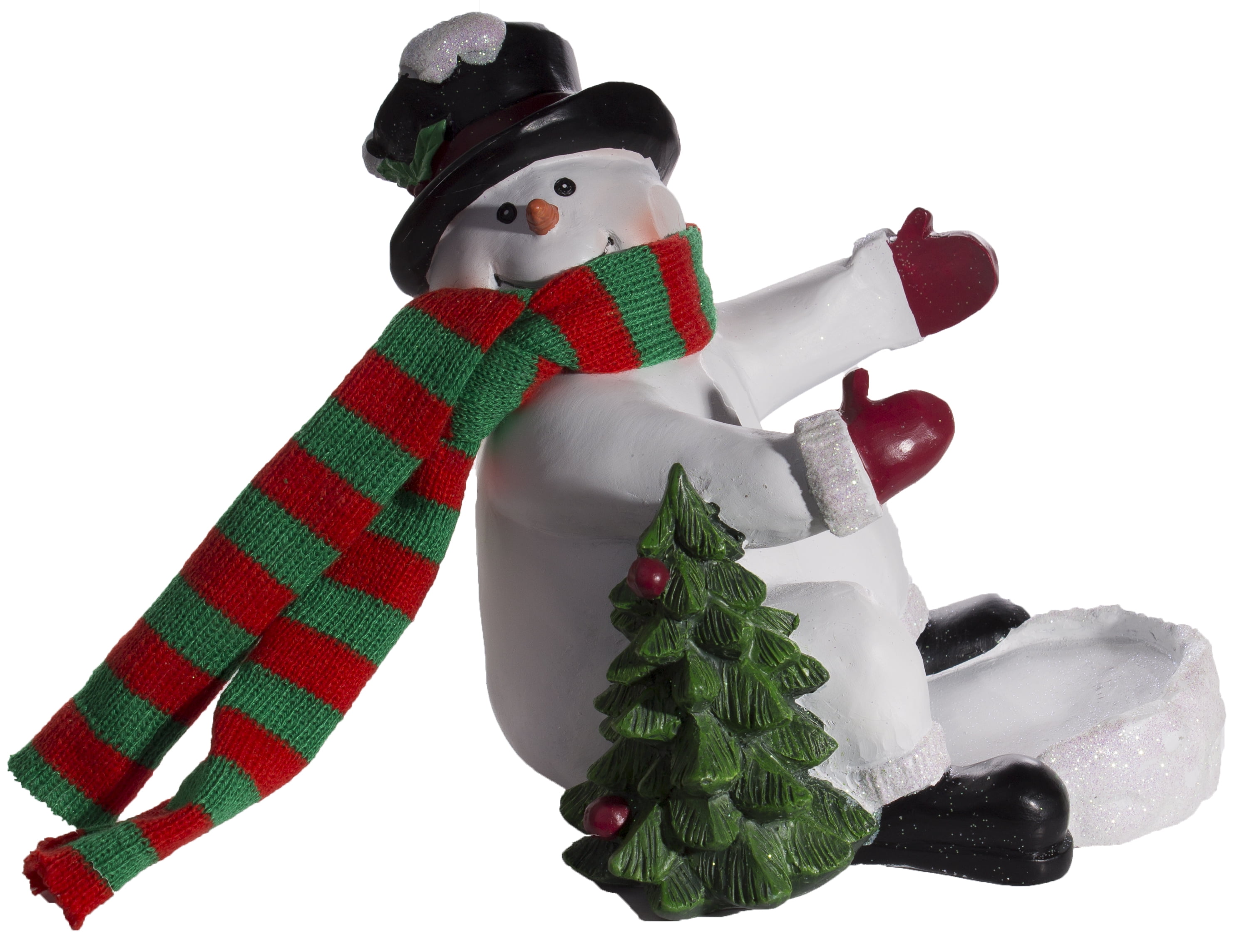 Christmas Tree Snowman Wine Bottle Holder
