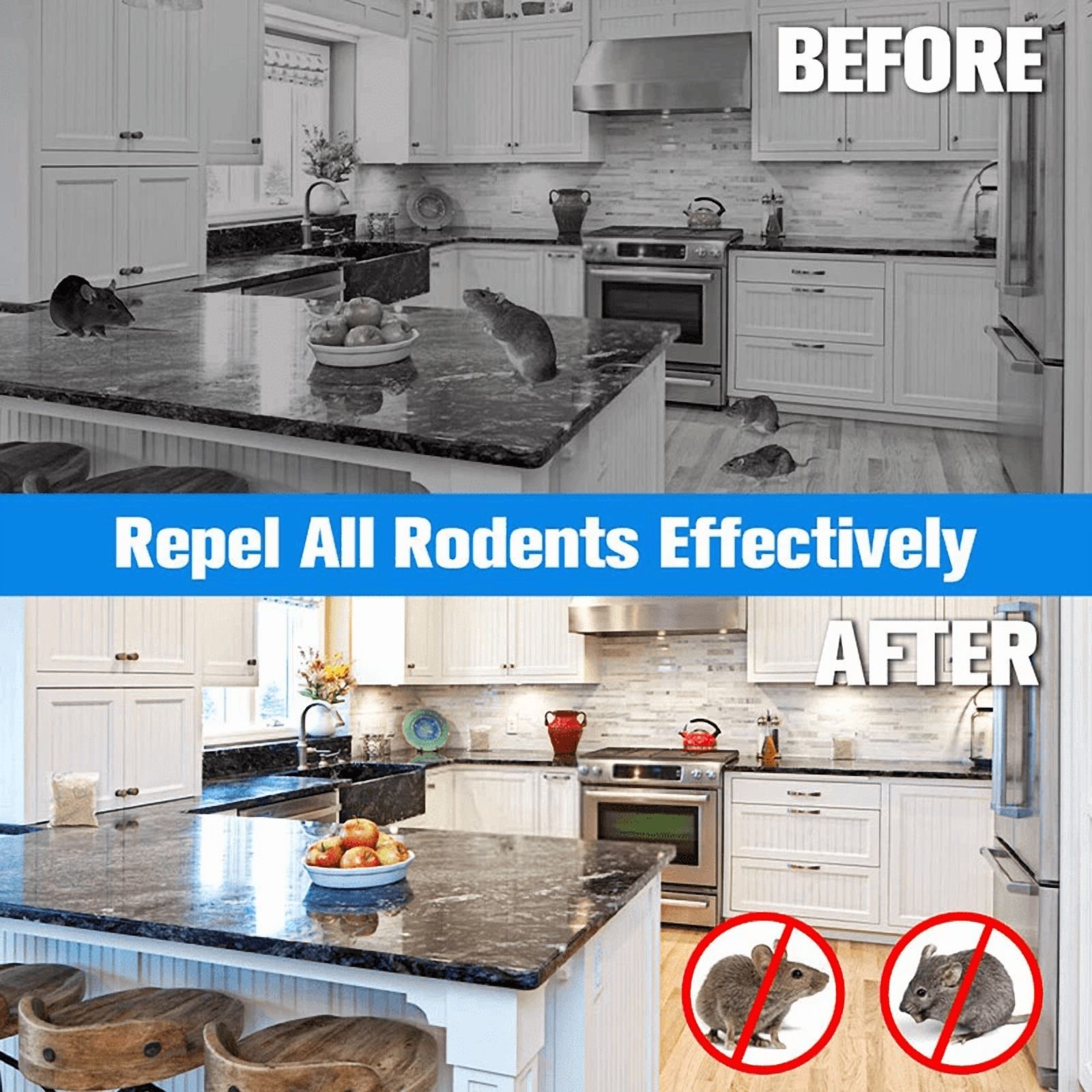 Pest Control Pouches – 12 Pack, Trap & Barrier for Rodents, Mice, and Small Pests