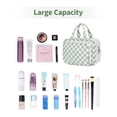 thumbnail image 4 of Neceser de viaje Narwey, tamaño completo, para mujer, color verde menta, 4 of 7