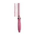 thumbnail image 3 of LIVINGbasics Curved Hair Brush, Pink, 3 of 6