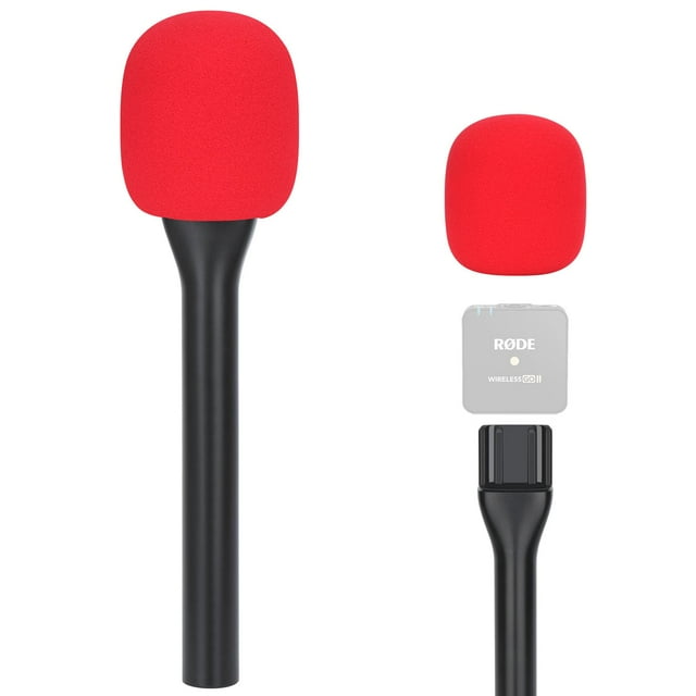 Soporte de micrófono portátil SUNMON para micrófono inalámbrico Rode con filtro pop
